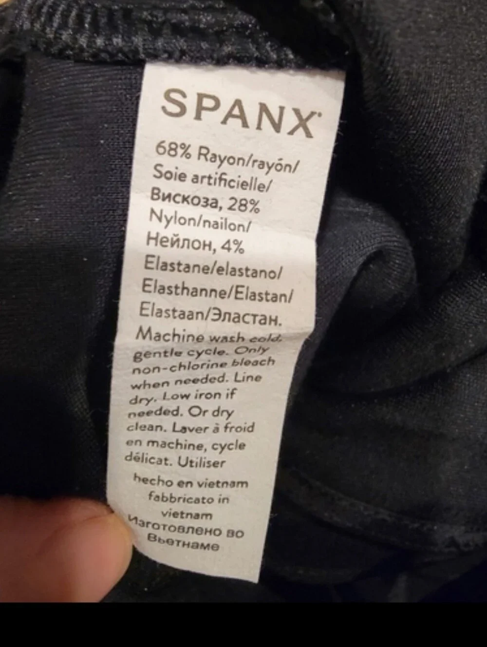 Spanx The Perfect Jumpsuit Black Women's Small Petite Sleeveless - Picture 11 of 11